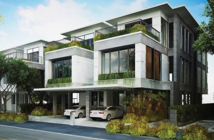 HỆ THỐNG ĐỖ XE TỰ ĐỘNG DẠNG XẾP HÌNH HÀ NỘI TẠI BIỆT THỰ ECOPARK